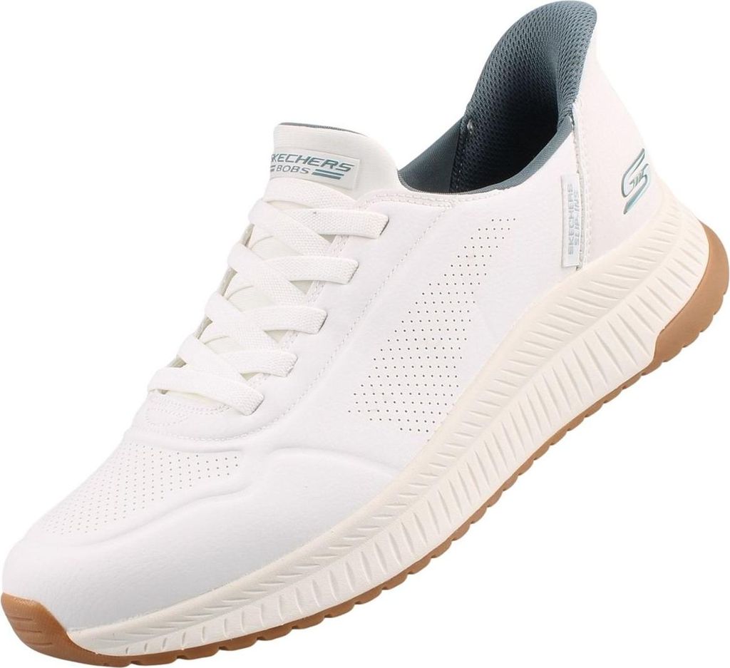 SKECHERS SLIP-INS BOBS SQUAD 4 - DIRECT STEP Weiß