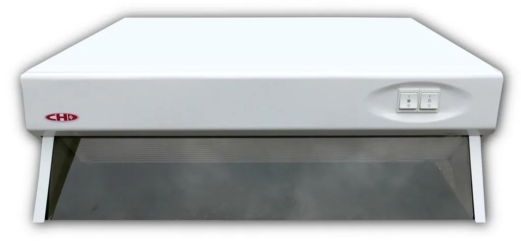 Hotte 50 cm évacuation arrière Exihand CH 100 blanche : compacte et efficace