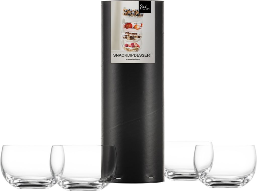 Eisch 4 Dessertschalen 310/10 in Geschenkröhre DESSERT Produktbild 1