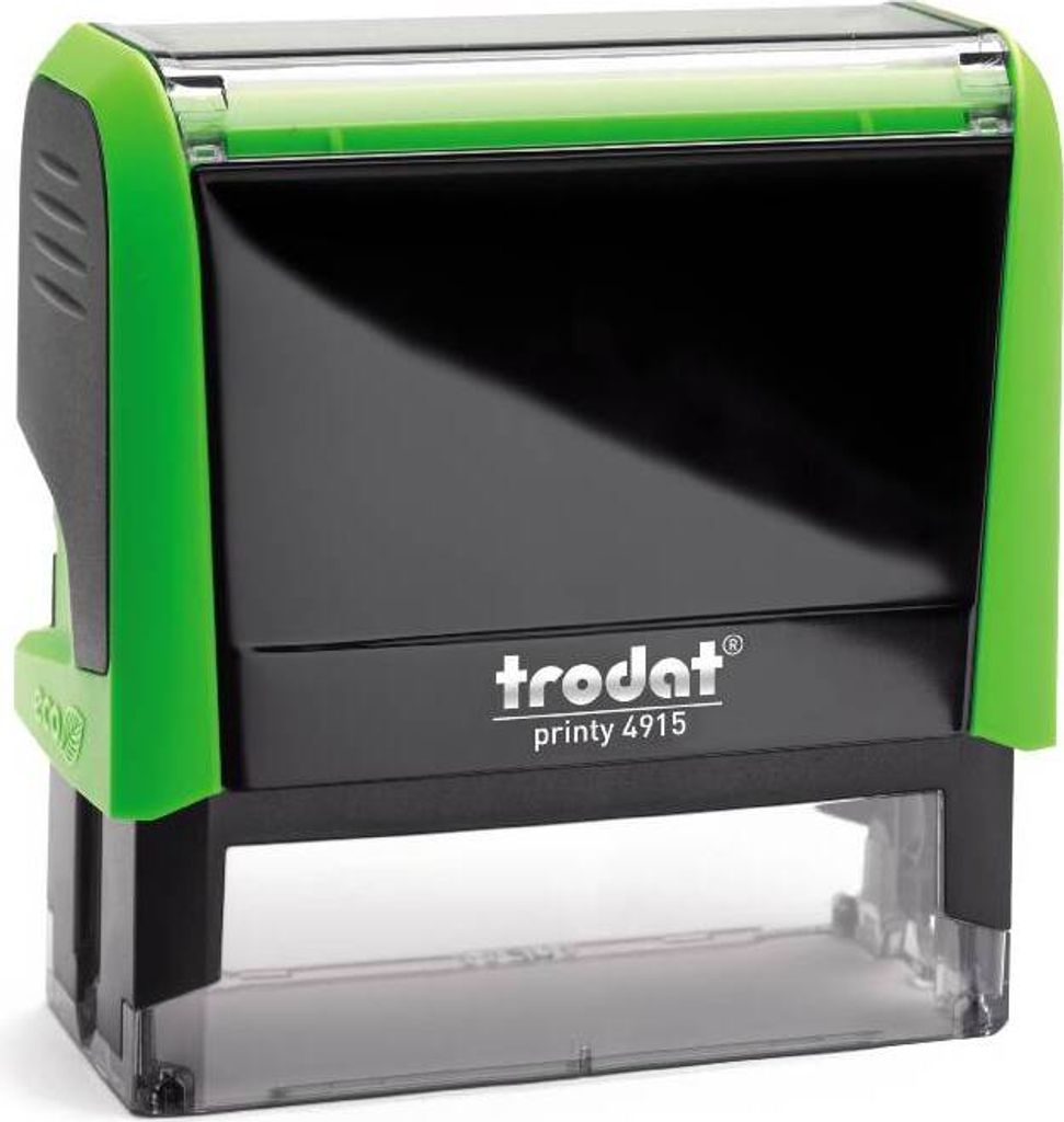 Trodat PRINTY 4915, max. 7zeilig, 70X25 mm, Gehäuse gruen, Produktbild 