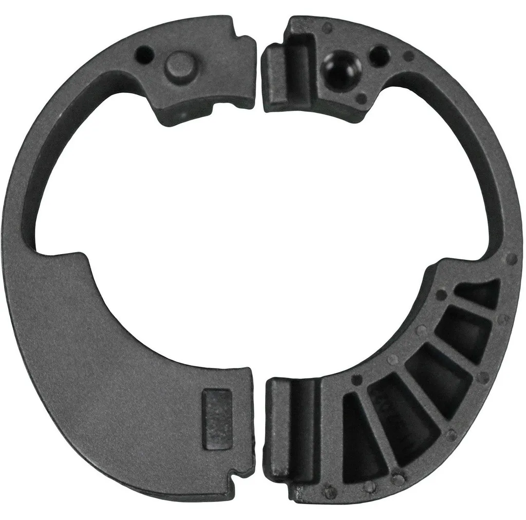 Entretoise de rehausse Acros 5mm aluminium noir PL haute précision