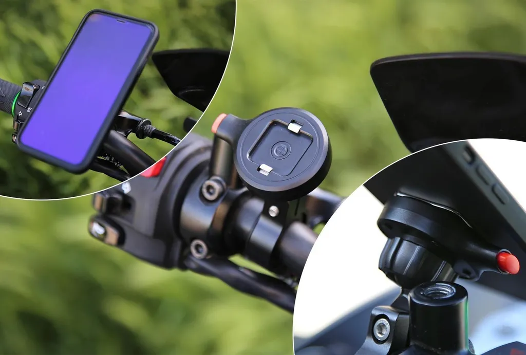 Support GPS Moto SEFIS avec Étui Étanche pour Smartphone - Compact - 3