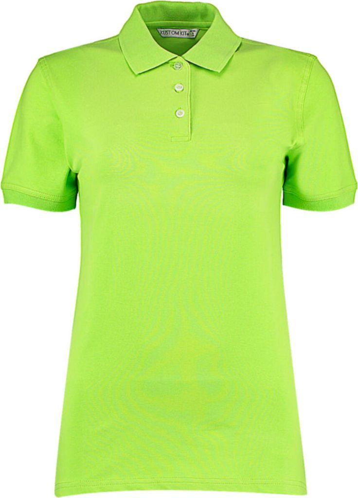 Kustom Kit KK705 | Women's Regular Fit Kate Comfortec Poloshirt - Farbe: Lime - Größe: XL