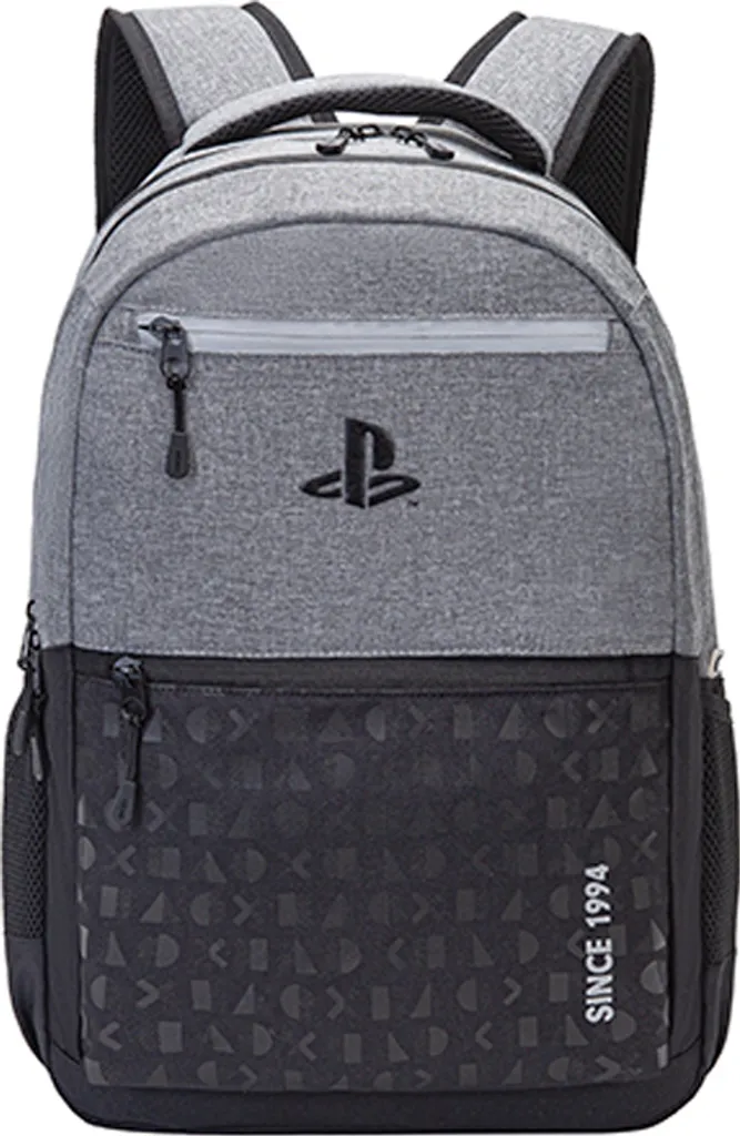 Sac à dos scolaire PlayStation Essentials bleu marine pour collégien