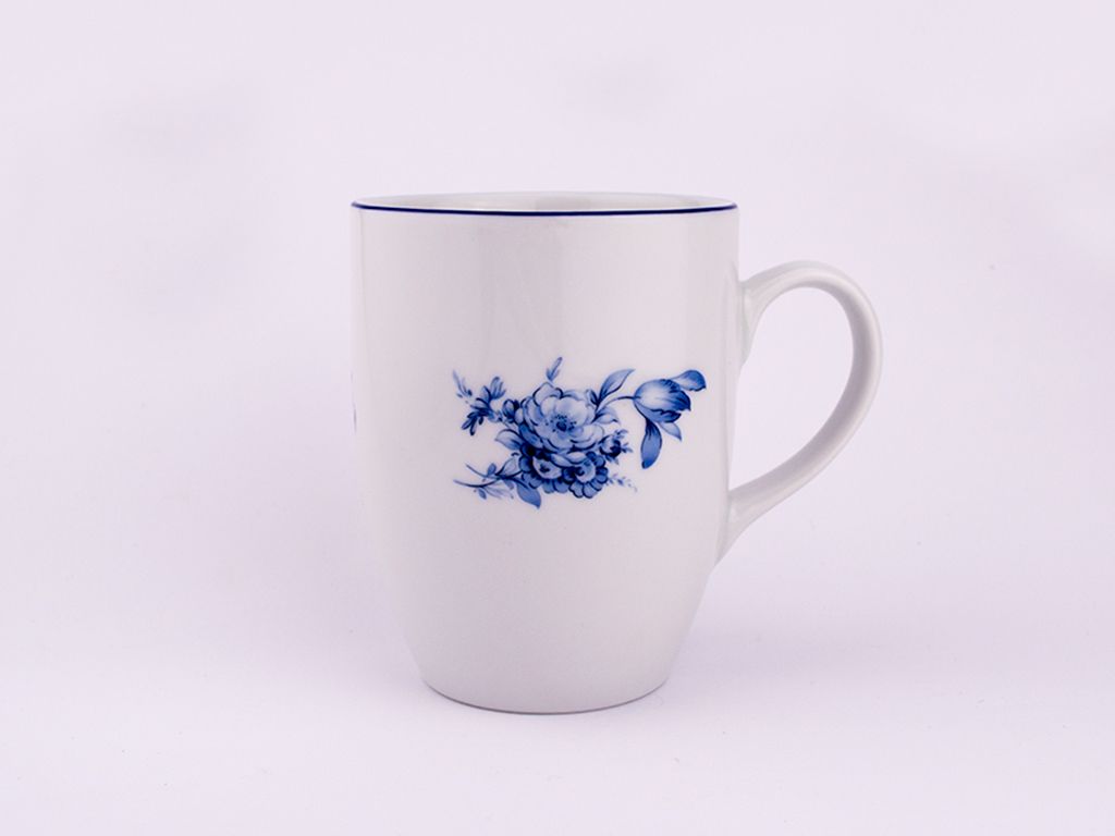 Eva, tasse en porcelaine, 0,37 l, roses bleues, Thun 1794 Image du produit 
