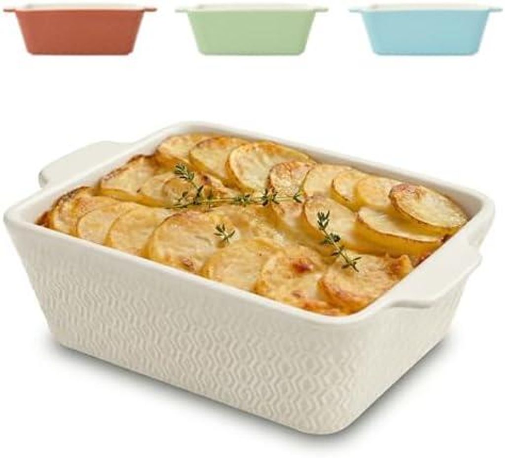Petit plat à gratin Praknu en céramique pour 2 personnes - Image du produit 