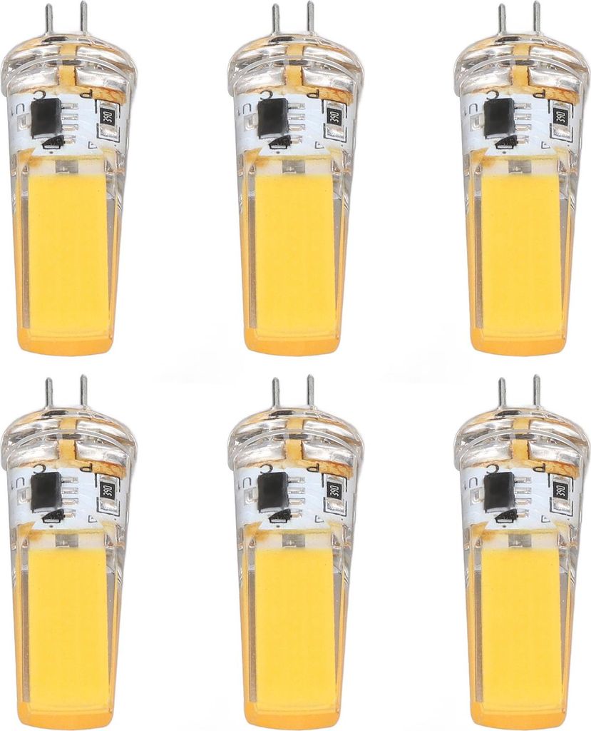 6 ampoules LED G4, 9 W, à intensité variable, ampoule COB, Image du produit 
