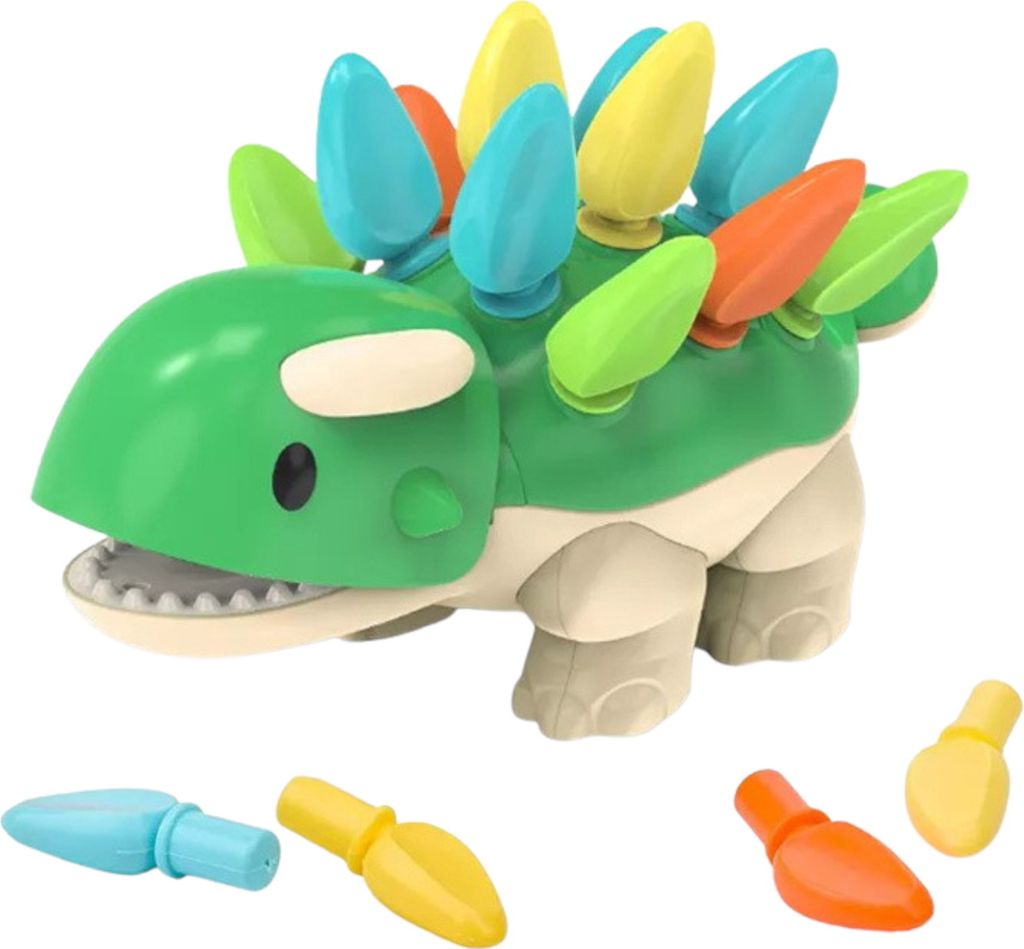 Montessori dinosauří skládačka s barvami s2055a Obrázek produktu 
