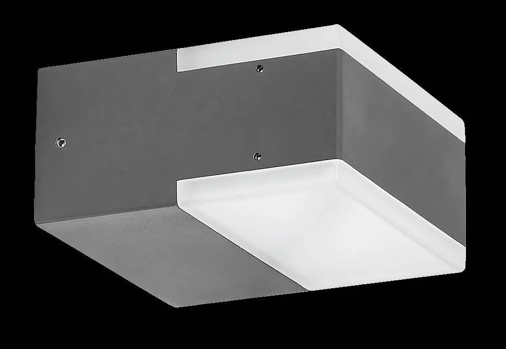 Lampe murale LED Bona 2x 4,5W anthracite Rabalux - Éclairage IP44 solide - 7