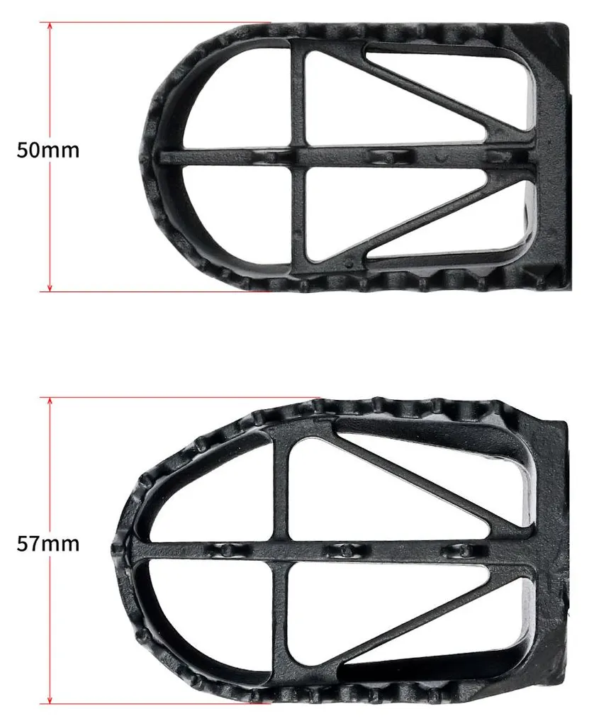 Cale-pieds pour Enduro et Motocross Zeta Racing Crmo Mid renforcés
