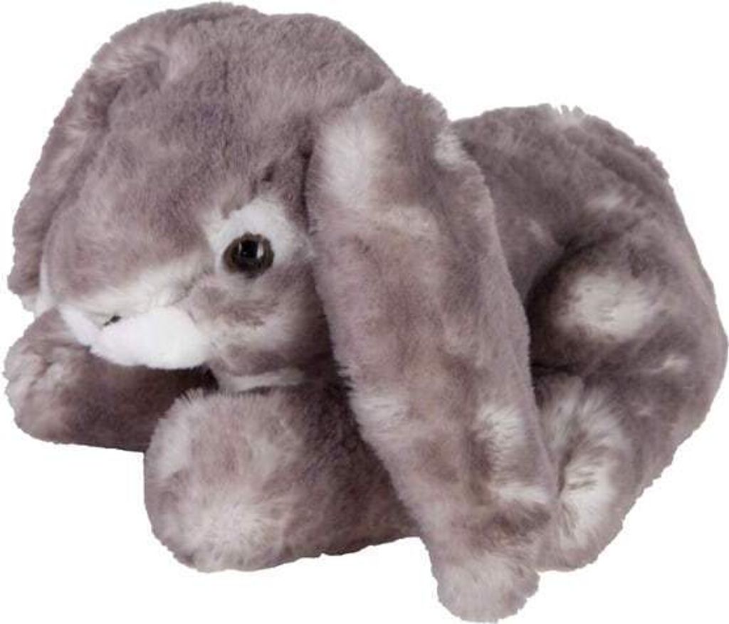 Besttoy - Plüsch-Hase - grau - liegend ca. 21 cm