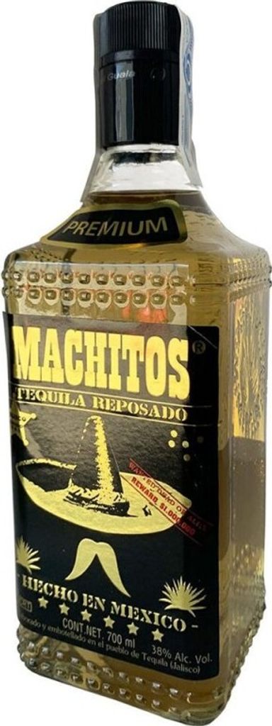 Tequila Machitos Reposado Tequila Mexiko 70.00 cl 38.0 %