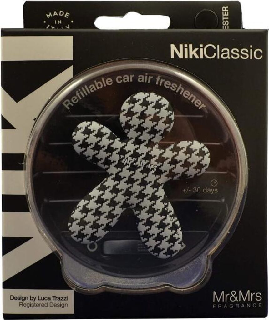 Mr&Mrs Fragrance Niki Car Air Freshener Black Orchid Obrázok produktu 