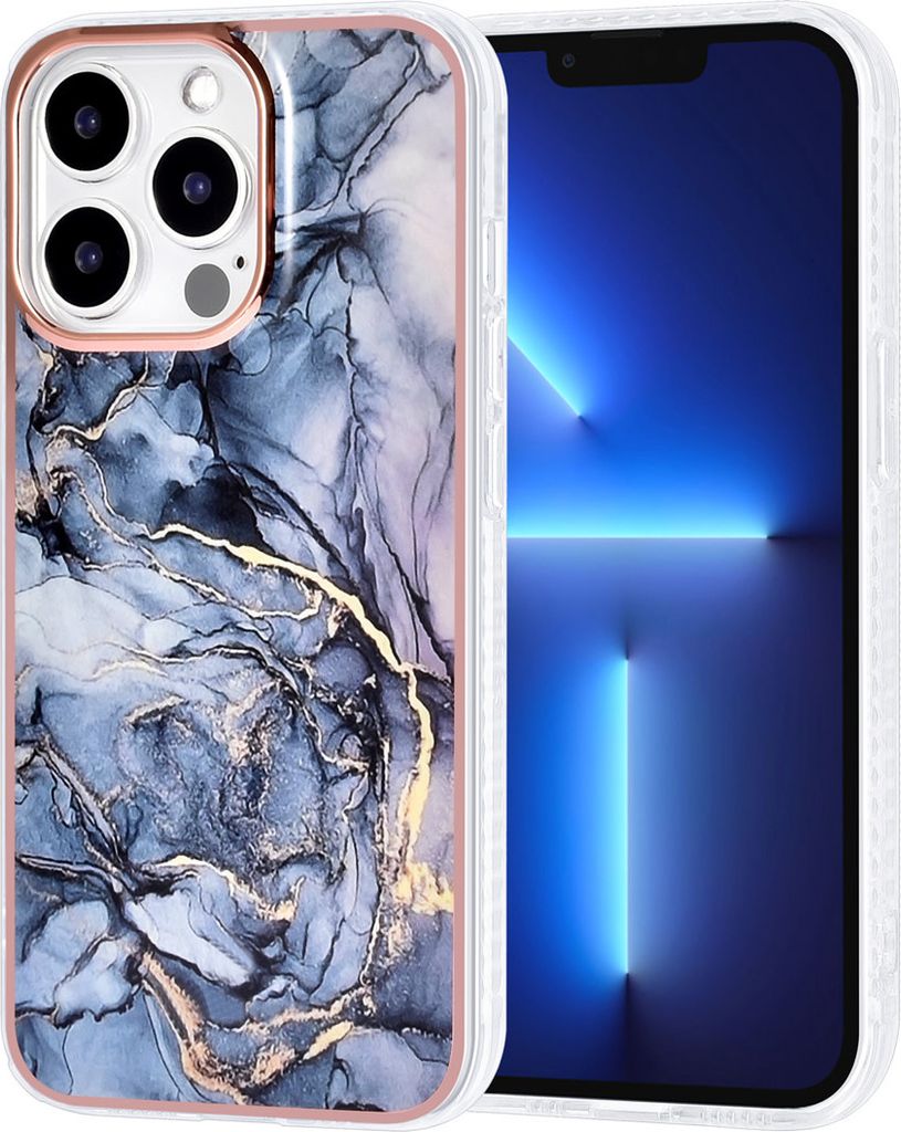 UNIQ Accessory iPhone 13 Pro TPU Back Cover - Marble Grey Produktbild 