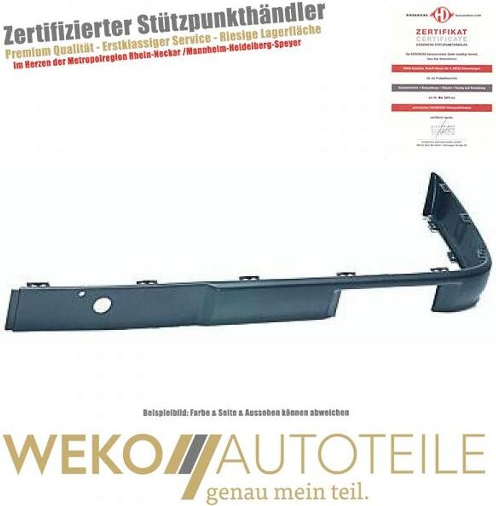 Blende Stoßstange vorne links DIEDERICHS 1211163 für BMW