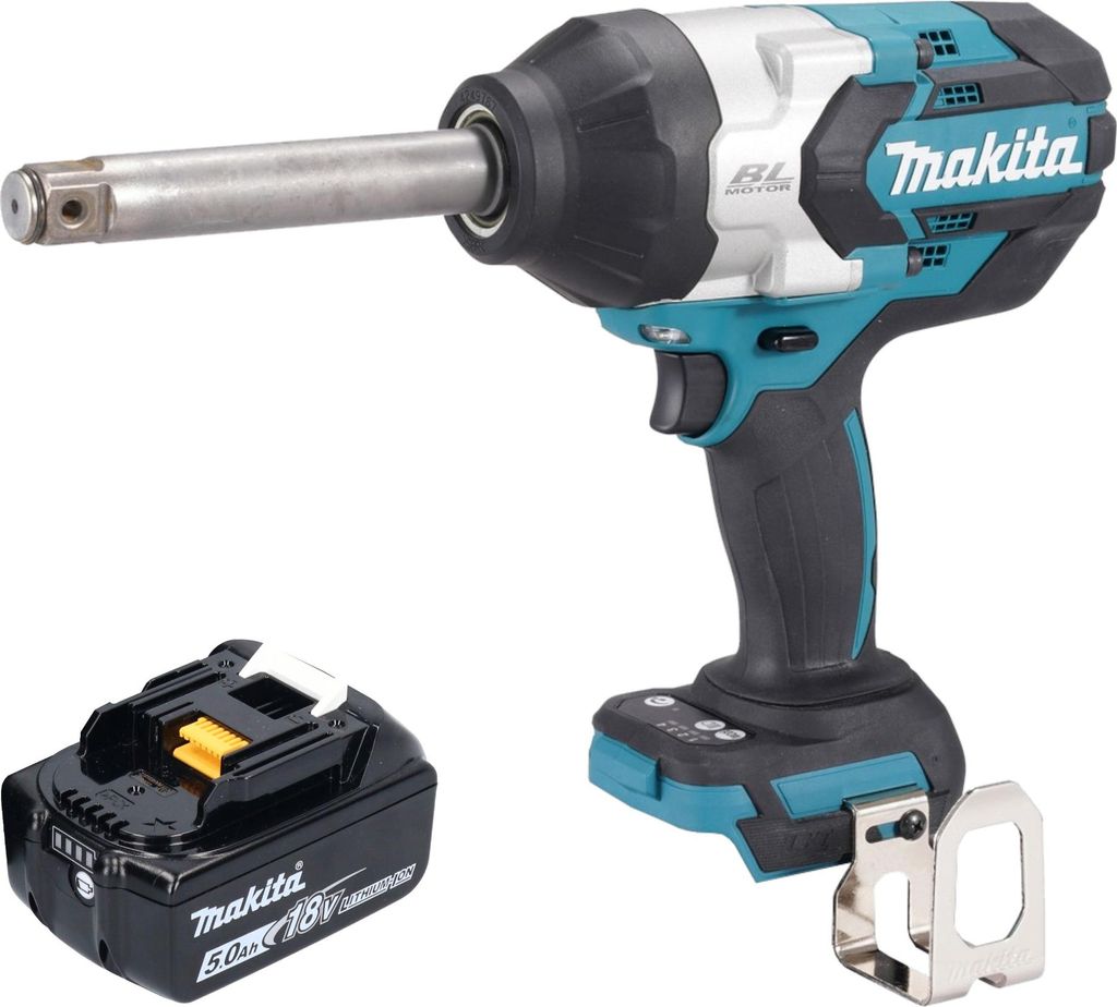 Makita DTW 1005 T1 Akku Schlagschrauber 18 V 1360 Nm 3/4" Brushless + 1x Akku 5,0 Ah - ohne Ladegerät