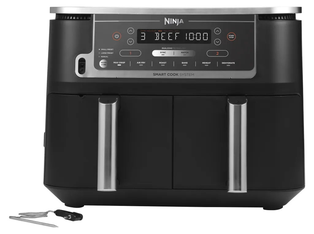 Friteuse Ninja AF451EU 9,5L Idéale pour Famille Nombreuse et Réceptions