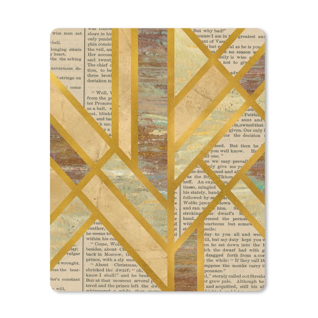 MuchoWow Mauspad Mousepad Gold - Marmor - Luxus 30x40 cm - Mousepads - Maus Mat - Pad - Mausunterlage - Mausmatten