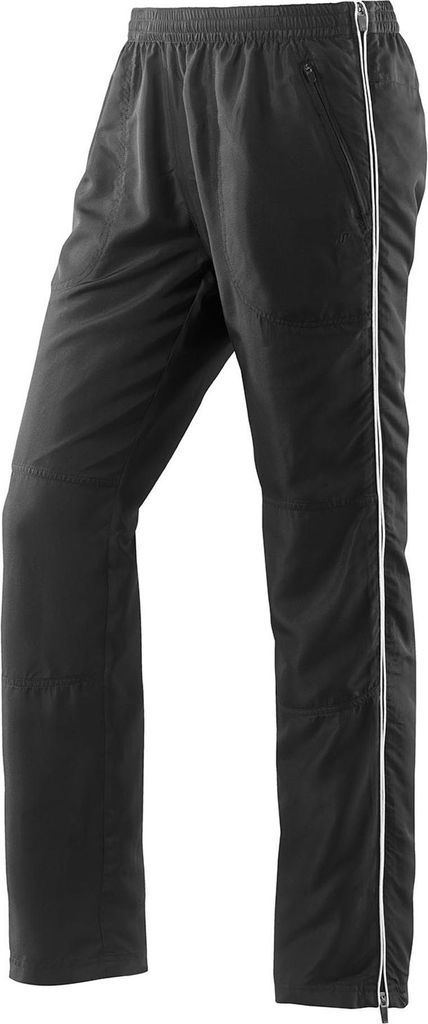 Bundle - Joy - Herren Sport und Freizeit Hose mit seitlichem Reißverschuss, Mick (958), Größe:102, Farbe:Black/White (00761)