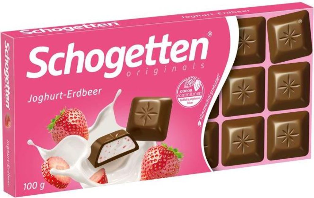 Schogetten Joghurt-Erdbeer 10030063 100g Produktbild 