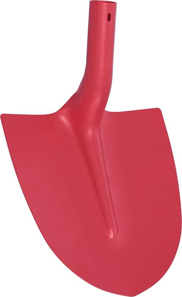 vidaXL Schaufelkopf Rot 39,5 x 27,5 cm Pulverbeschichteter Stahl