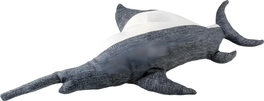 Jouet pour chien destructeur Espadon Duvo+ Eco XL peluche grise solide