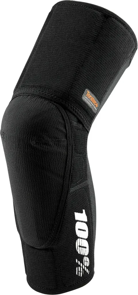 Genouillères 100% Teratec Plus Noir - Protection VTT SmartShock L/XL