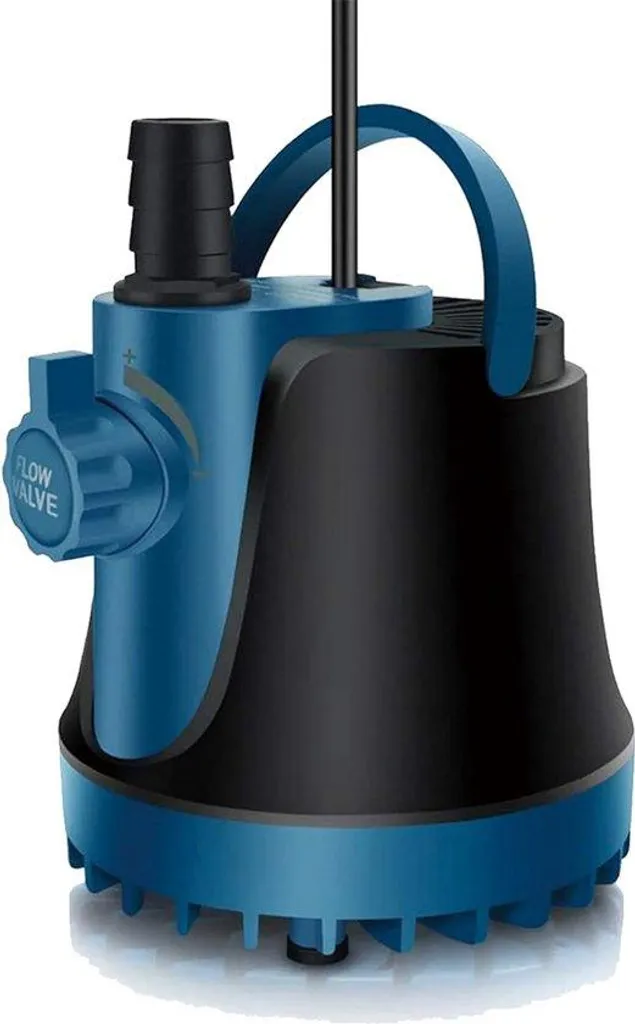 Pompe submersible pour vidange rapide et silencieuse avec réglage de précision