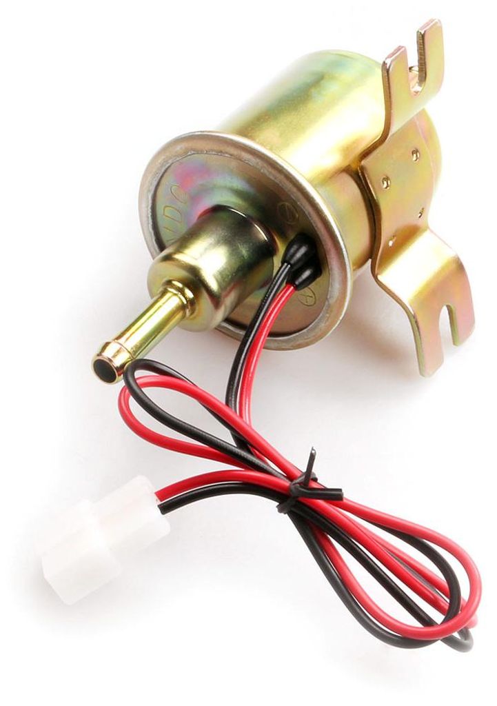 Universal 12 V Kraftstoffpumpe, Dieselpumpe, Benzinpumpe, elektrische Baumaschinen HEP-02A (Goldene)