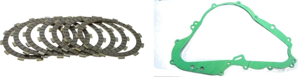 Kupplung Reibscheiben und Dichtung für Aprilia Pegaso 650 Garda Baujahr 1998-2000 - Neu