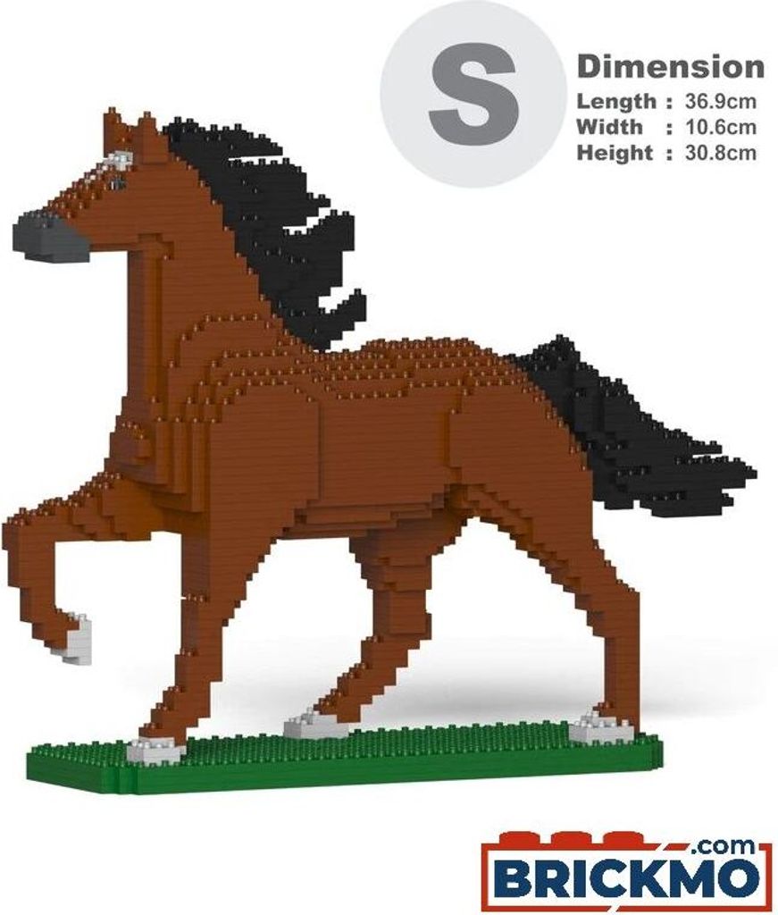 JEKCA Bricks Cheval 04-M01 ST19HS04-M01 Image du produit 