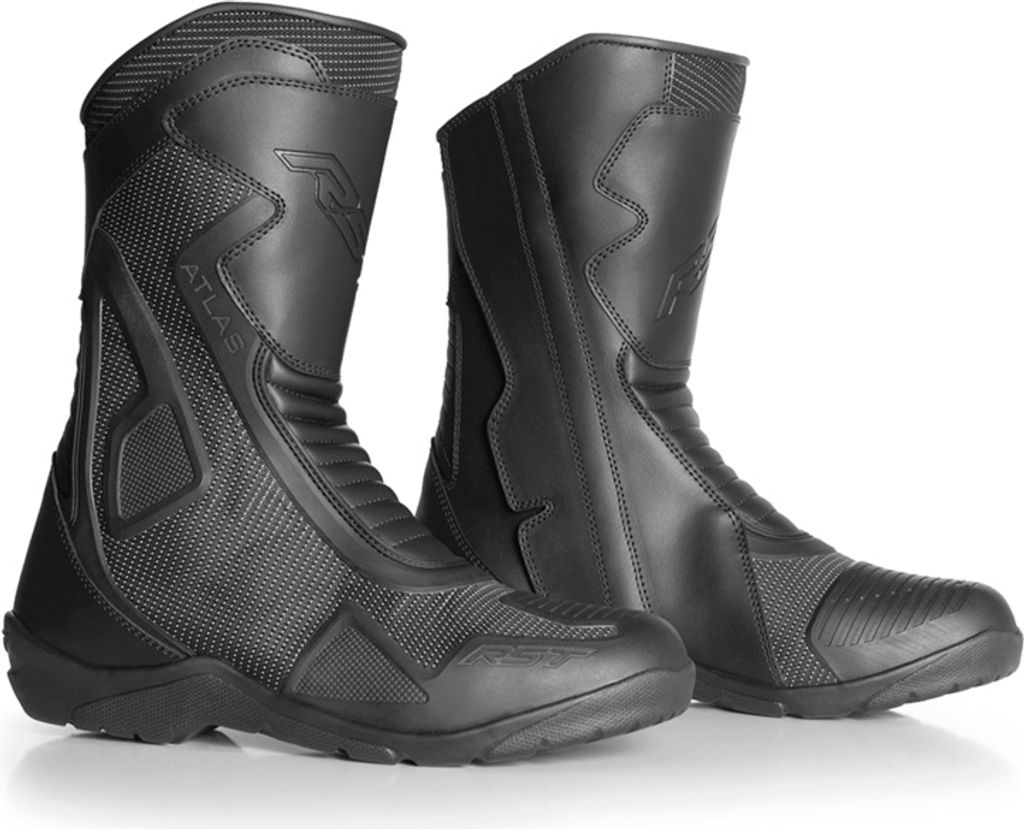 RST Atlas Wasserdichter Stiefel - Schwarz Größe 48