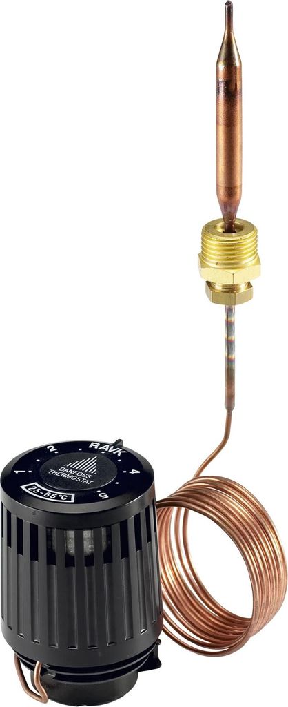 Danfoss Thermostatisches Element RAVK Fernfühler, 25-65C, Kapillare 2,0 m, 1 Stk.
