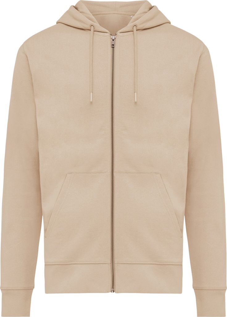 Iqoniq - "Abisko" Hoodie mit durchgehendem Reißverschluss für Herren/Damen Uni XD867 (M) (Beige)