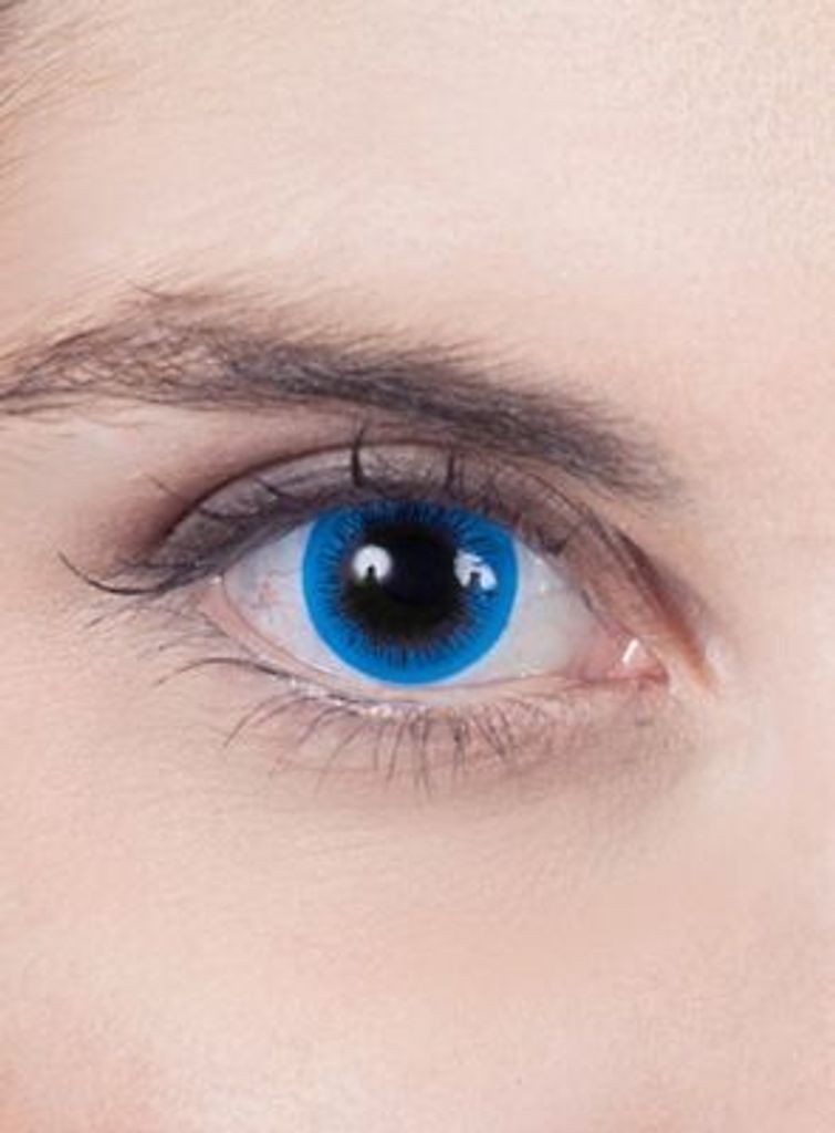 Mystic Blue - Horror Halloween Kontaktlinsen