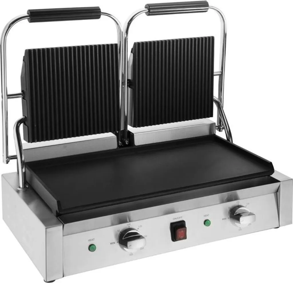 Gril de Contact Double Buffalo - Machine à Panini pour Restauration Rapide - 4