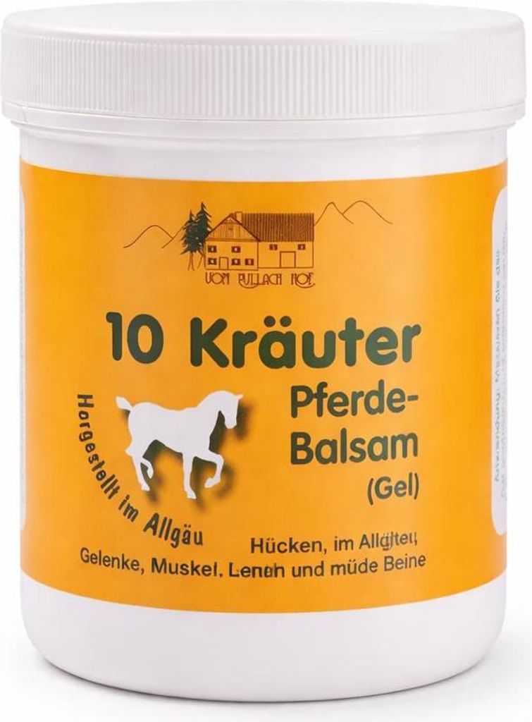 Pullach Hof 10 Kräuter Pferde-Balsam (Gel) – 250 ml Produktbild 