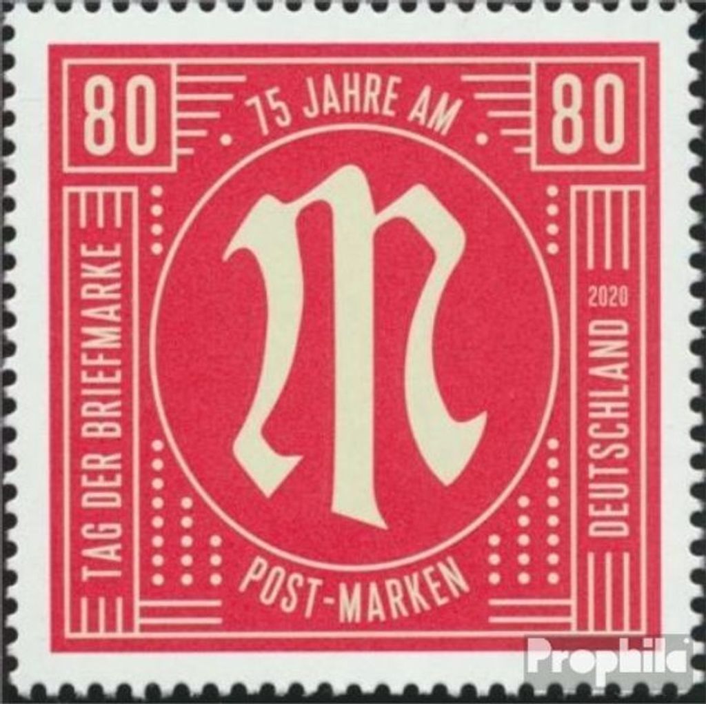 Briefmarken BRD (BR.Deutschland) 2020 Mi 3564 (kompl.Ausg.) postfrisch Tag der Briefmarke