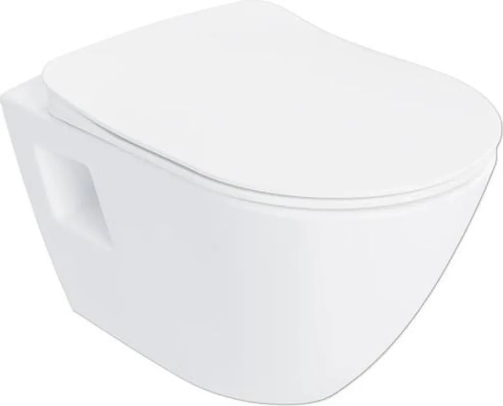 Aménager une petite salle de bain avec le WC suspendu compact RAVAK Endo