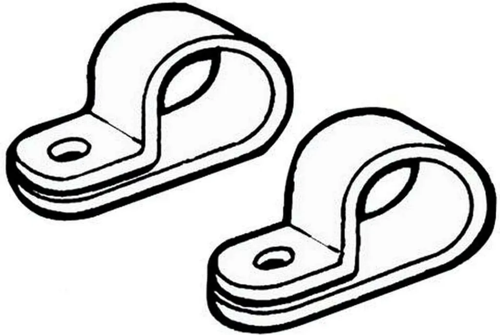 Attache câble nylon 16 mm robuste blanc Osculati 18.036.04 haute qualité