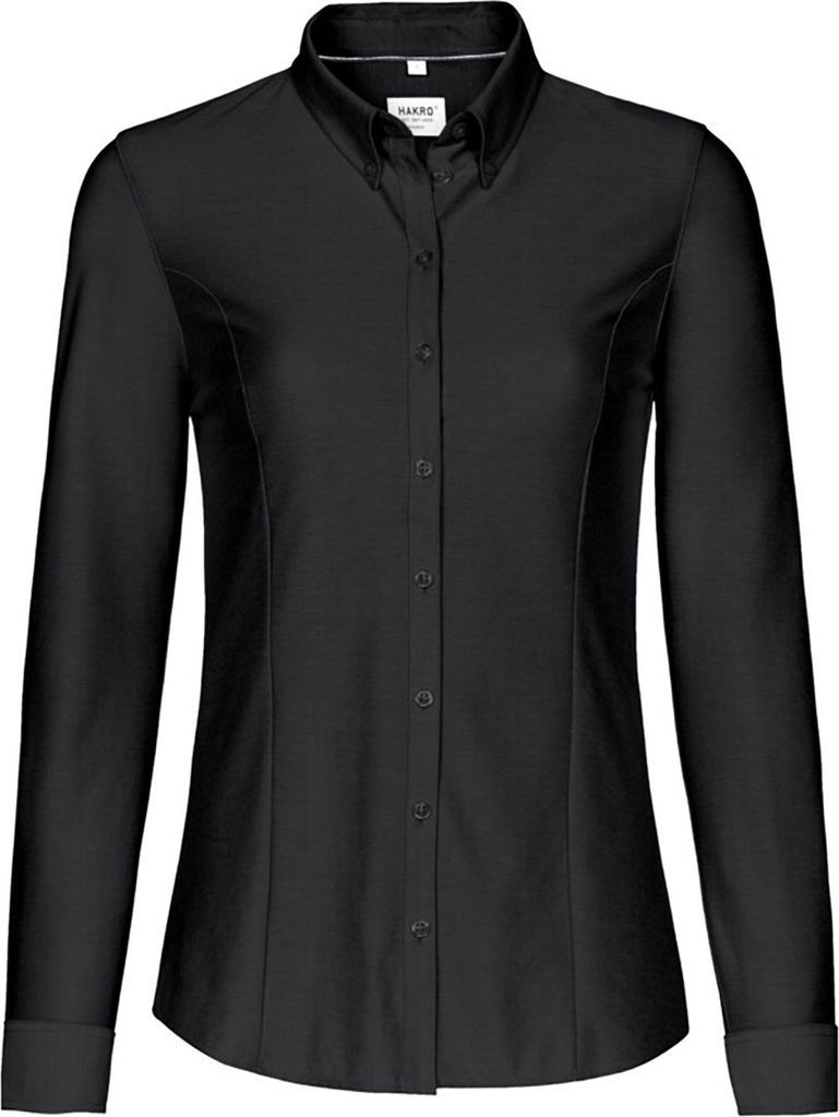 HAKRO Bluse Natural Stretch 129, schwarz, S