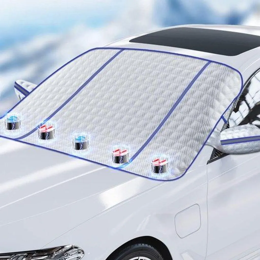 Spoiler avant voiture avec fixation magnétique contre neige et glace