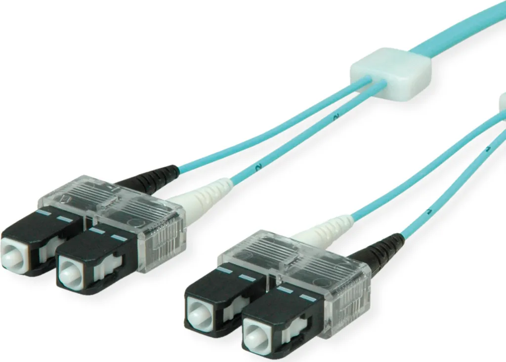 Cavo Fibra SC-SC OM3 1m EasyLan LED - Networking Senza Stress