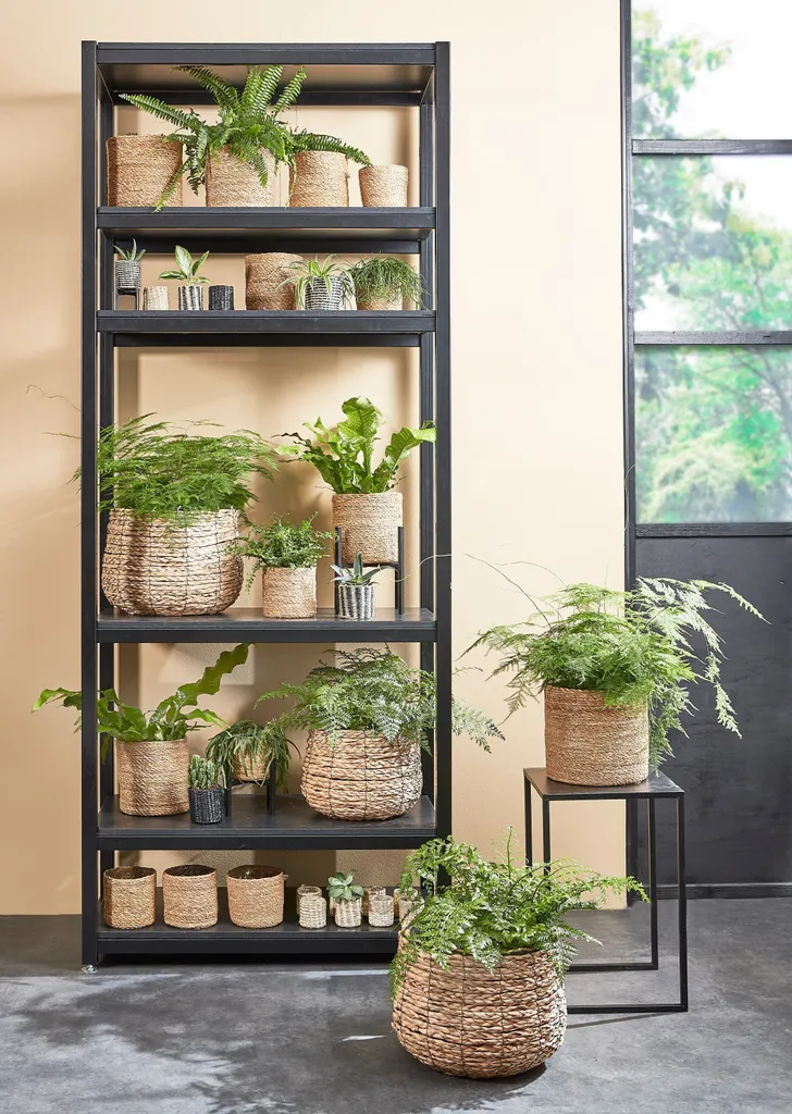 Panier Cache-Pot Marron 44 cm : Cachez vos Pots et Rangez vos Objets - 9