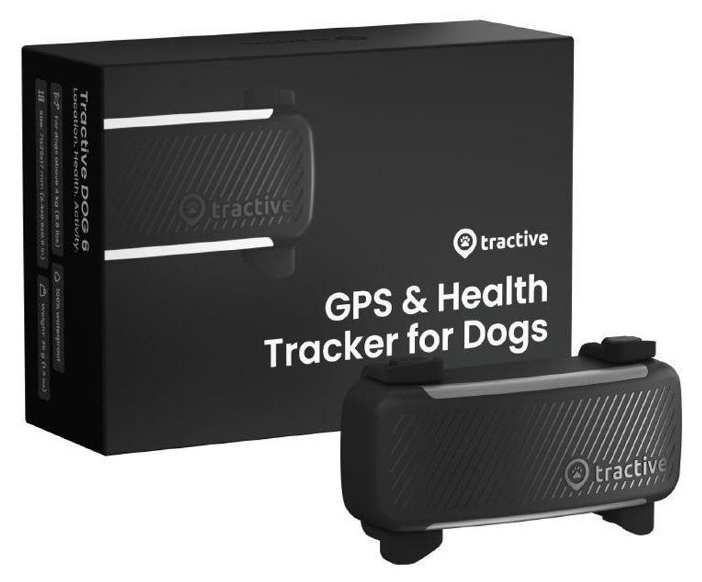 Tractive GPS DOG 6, PET, GPS lokátor, Čierna, Odolný proti Obrázok produktu 