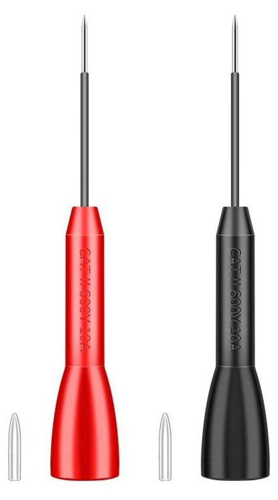 Luxianzi 0,2 mm Universal-Multimeter-Stiftverlängerung, extrafeine Stahlnadel