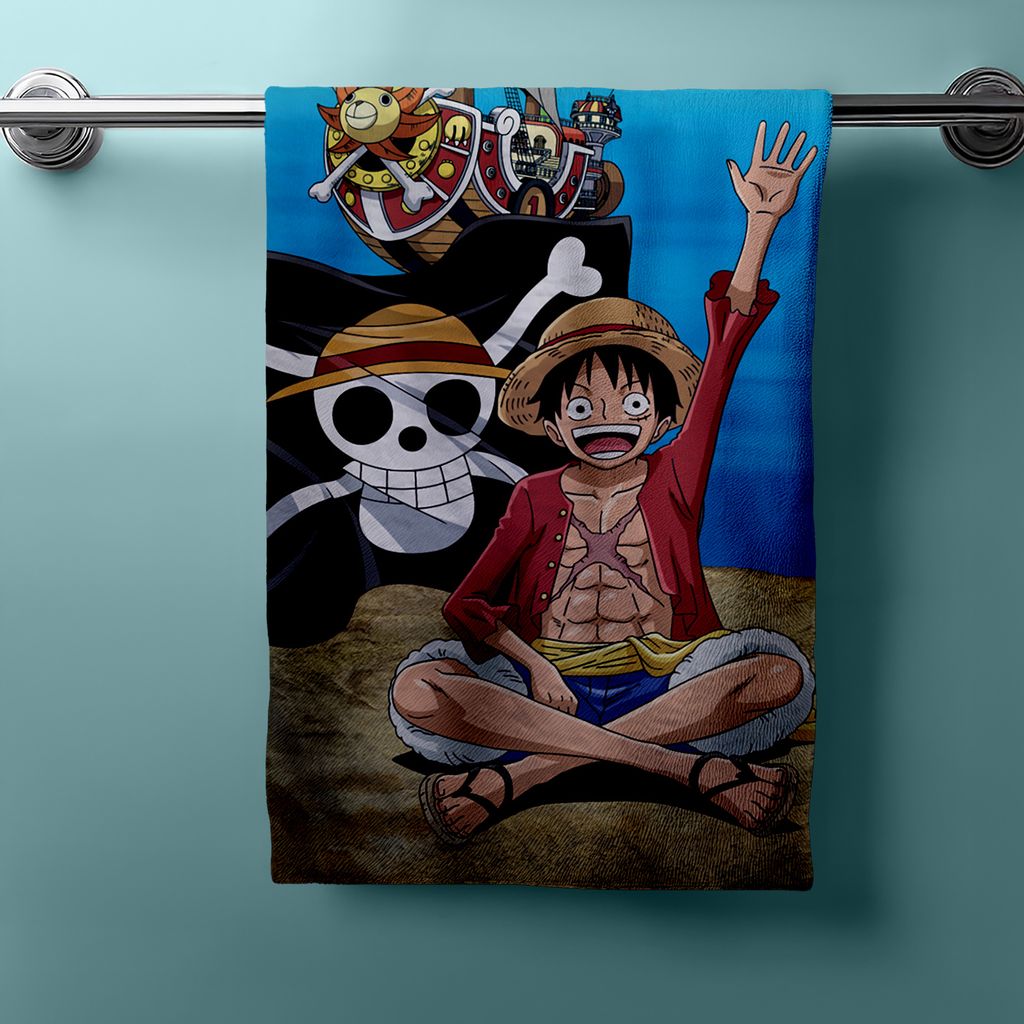 Strandhandtuch - One Piece - 70x140 cm Produktbild 