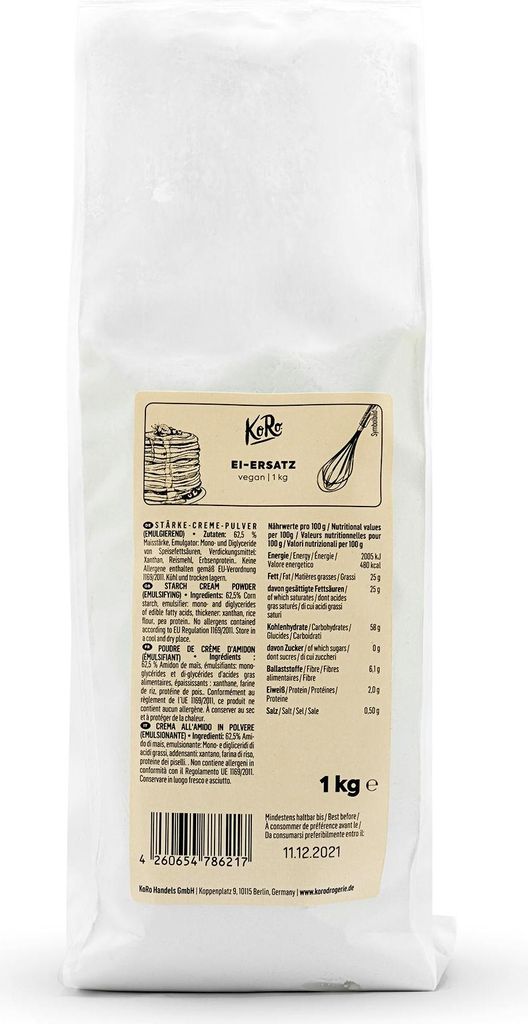 KoRo I Veganer Ei-Ersatz 1 kg Produktbild 
