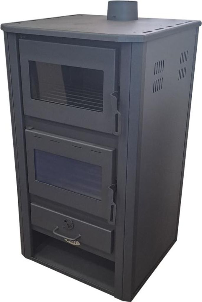 Krbová kamna BLIST MILANO E s výměníkem a troubou, 23 kW, Obrázek produktu 