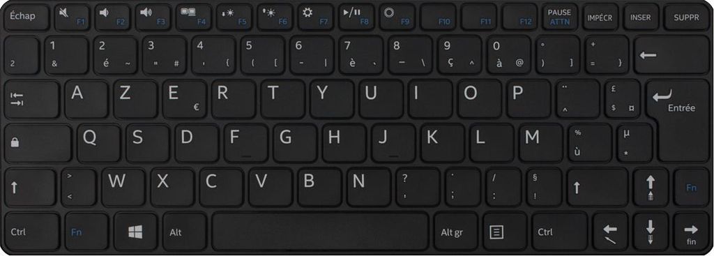 scieneo Tastatur französisch für scieneo.amplio V französisch.Tastenlayout z.Einkleben+Verschrauben